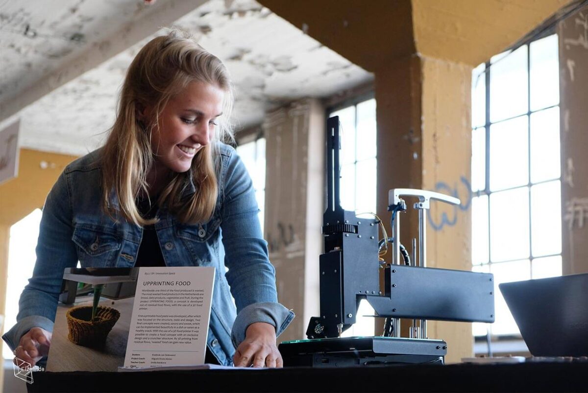 Elzelinde van Doleweerd is het meesterbrein achter deze duurzame en innovatieve manier van het tegengaan van voedselverspilling