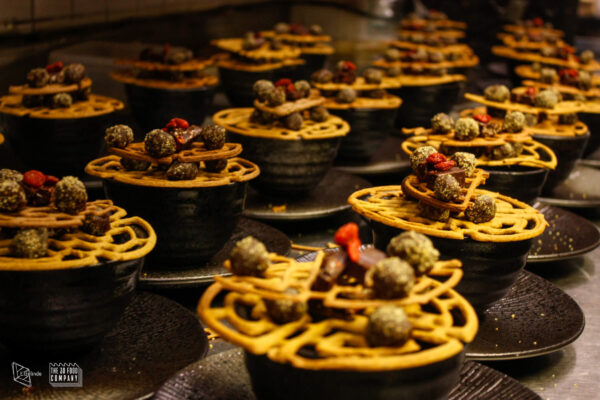 Door de productiecapaciteit van de 3D-printer te vergroten kan er ook naar catering voor events gekeken worden
