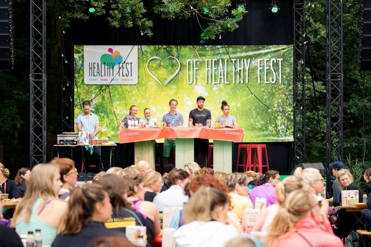 Het HealthyFest programma stel je zelf samen op basis van interesse en nieuwsgierigheid