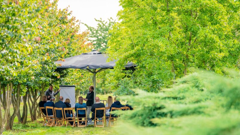 Ebben Inspyrium eventlocatie meeting tussen de bomen