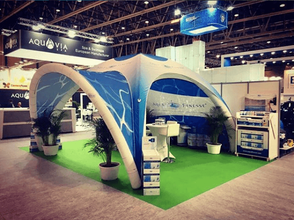 Airdomes event of beursstand