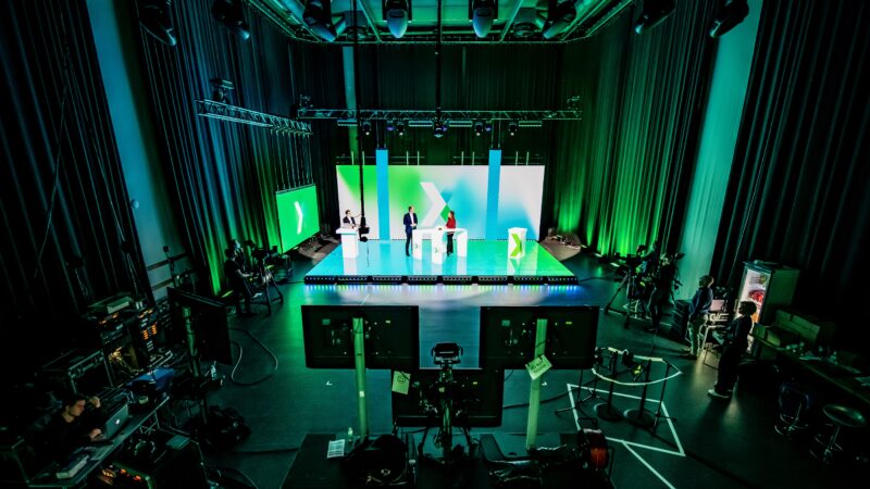 Online Event KPN vanuit studio - foto Nico Alsemgeest - Obsession