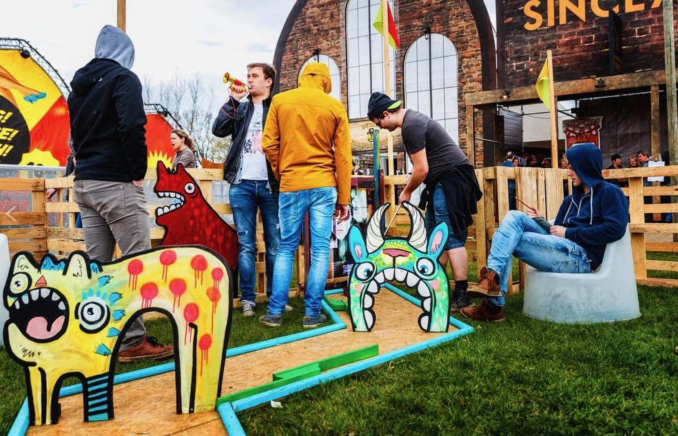gespot | event inspiration | festival golf