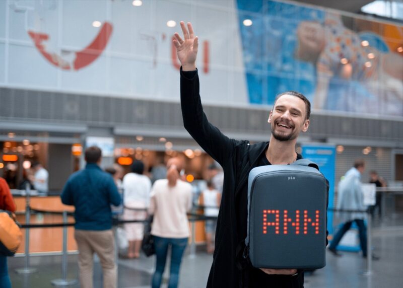 event inspiration | gespot | Pix Backpack | 1Meeting in Airport kopie