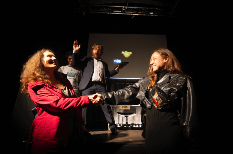 The Social Sorting Experiment - best handshake kopie