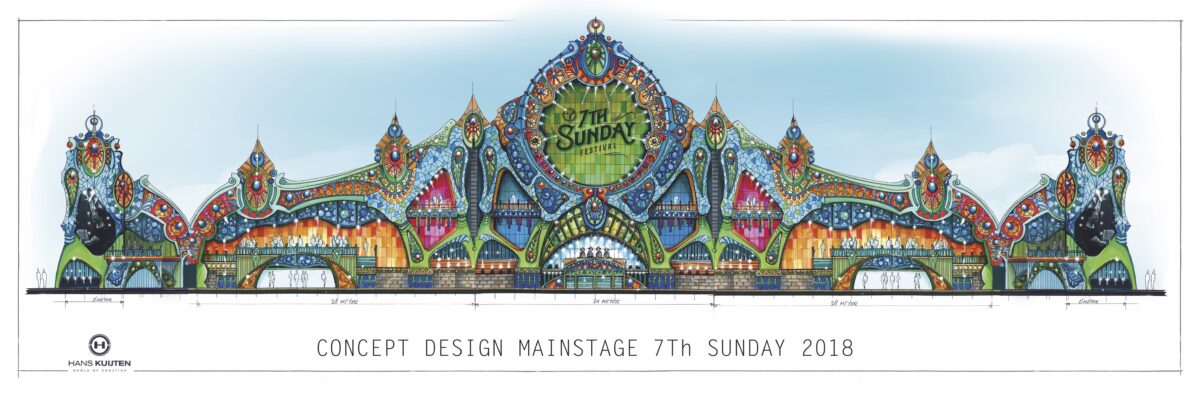 7th sunday 2018 - stage deisgn - hans kuijten - festival