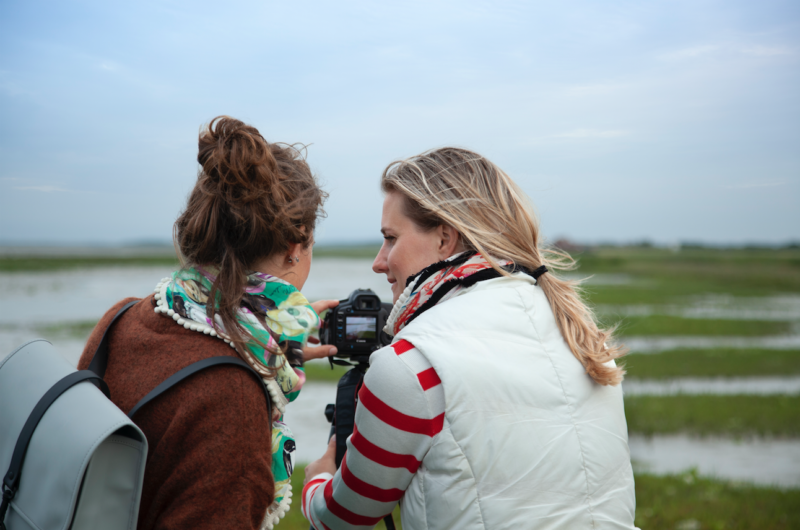 fotograferen samen kijken - meet in friesland - nacht - donker - night sky
