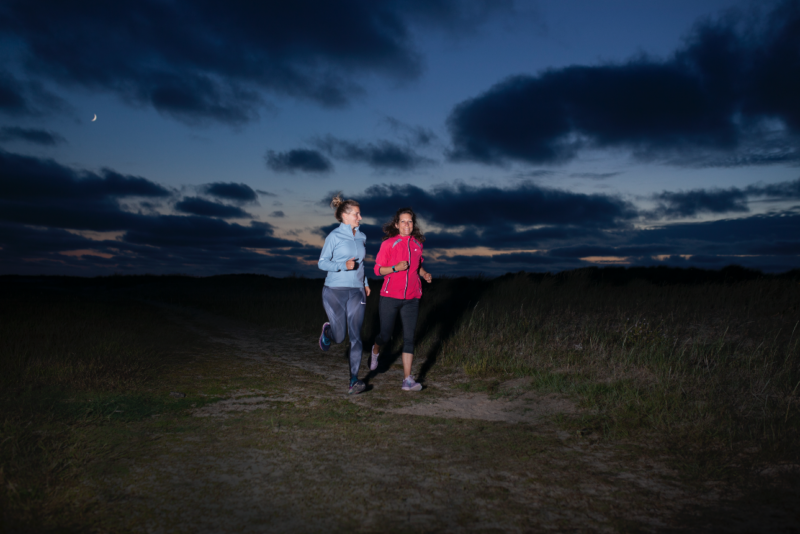 hardlopen actie - meet in friesland - night sky