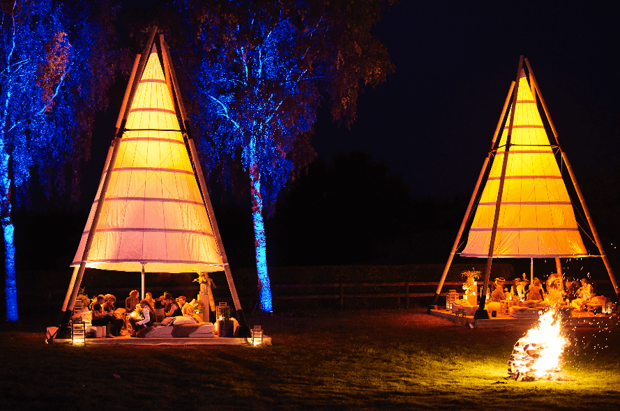 organic conpcept - tent - licht - Bamboo-Tipi-hoofdfoto