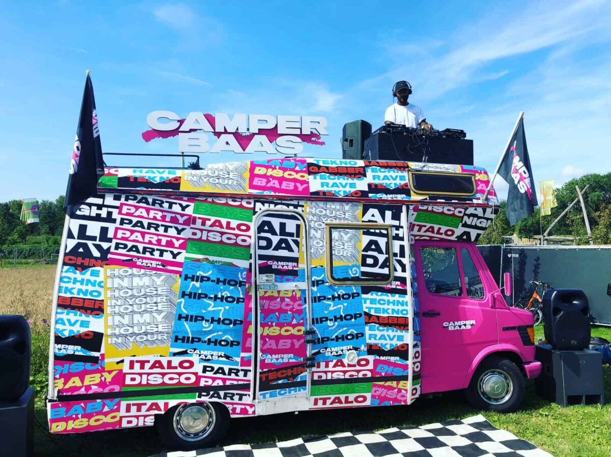Camperbaas - acts - entertainment - festival - ballenbak - disco - camper - 4
