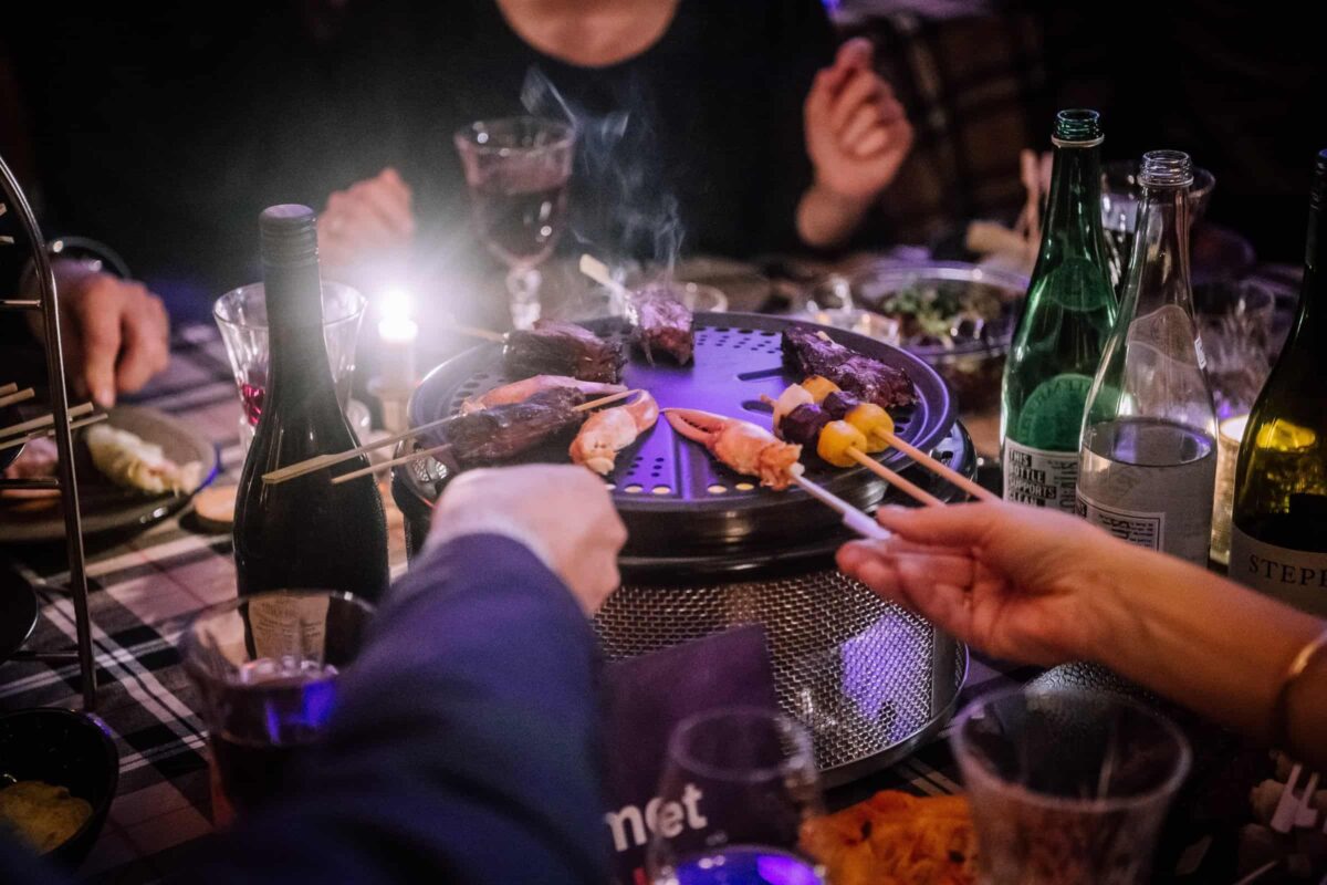 Kerstdiner Bureau Voor Reuring @ Naarden (Nederland) - 04. Avondeten - Kleur - borrelfabriek - gourmet