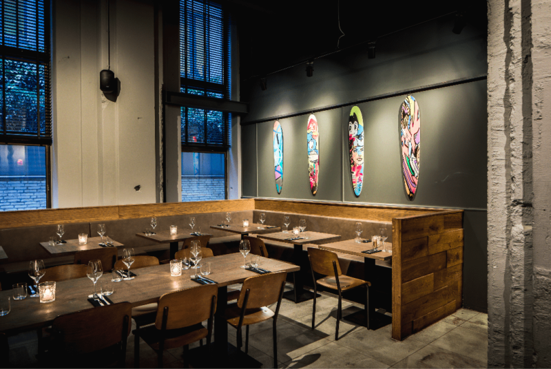Restaurant Back - de bajes - restaurant - street art - horeca