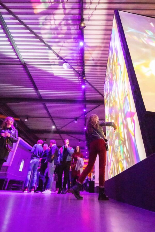 BIJ FESTIVALTERREIN ALINEA - FuerzaBruta_Leeuwarden Vlaplif kunstwerk Credit Henri Vos