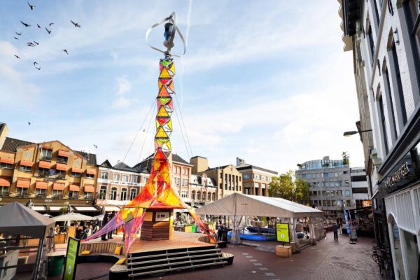 duurzame energietoren GEM-tower op Dutch Design Week