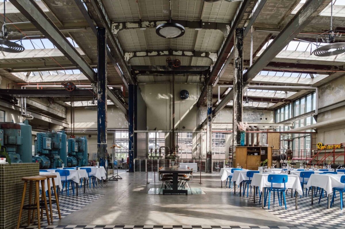 radio royaal, industrieel, design, authentiek, restaurant