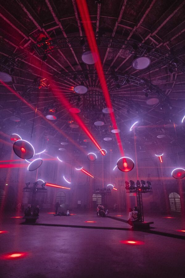 SKALAR - licht - muziek - installatie - spiegels