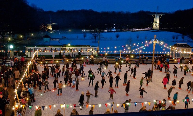Nederlands Openluchtmuseum - Schaatsbaan