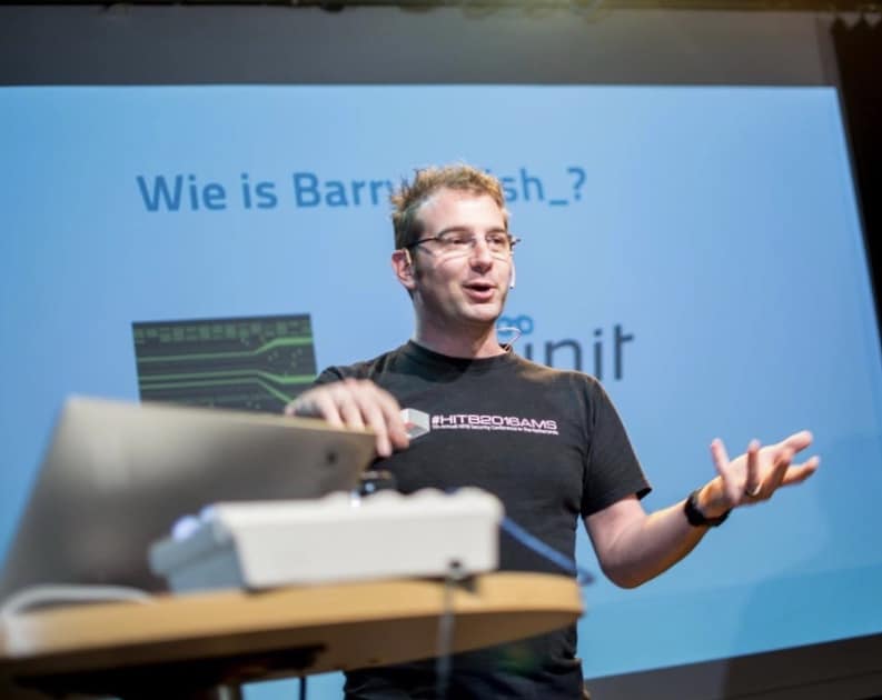 Barry van Kampen - hacker -beveiliging - security - presentatie - spreker