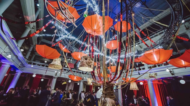 Amerpodia - De Rode Hoed - paraplu - feest
