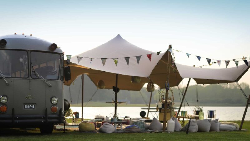 Het Rijdend Avontuur - feest - stretchtent