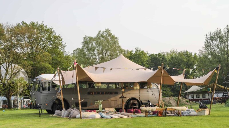Het Rijdend Avontuur - feest - stretchtent