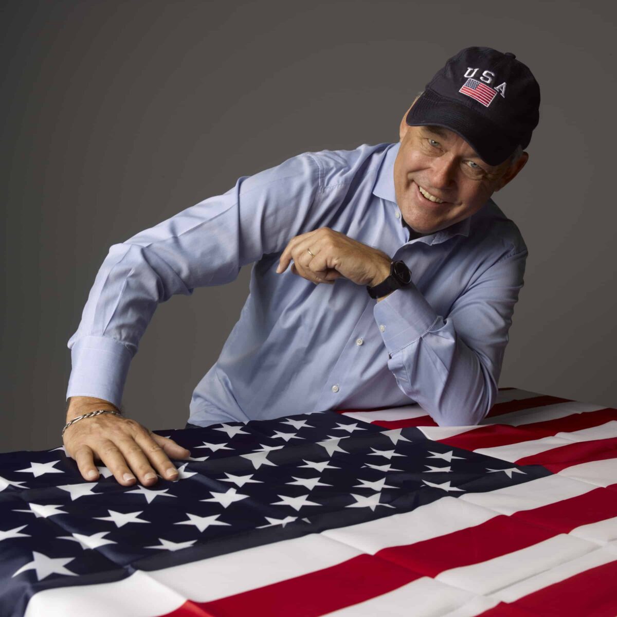 Charles Groenhuijsen - Amerikaanse vlag