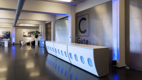 Fokker Terminal - hal - presentatie