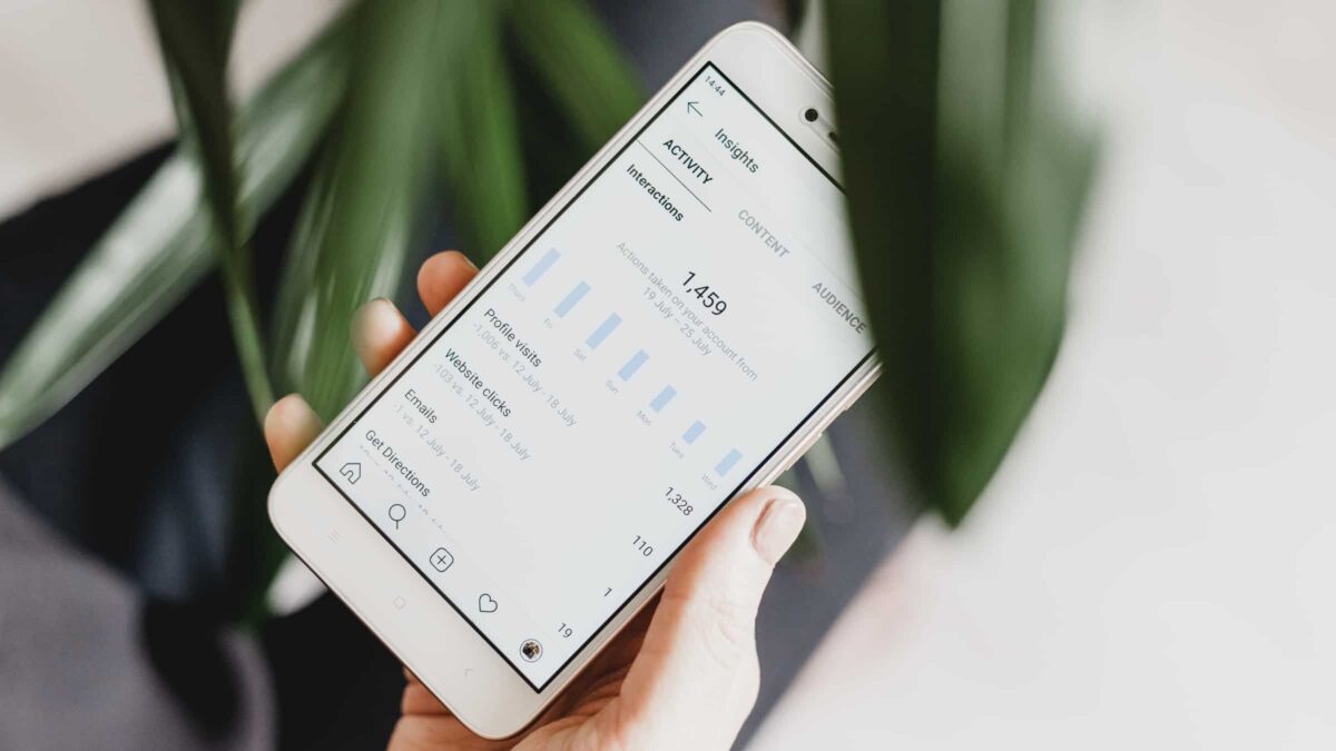 Telefoon - social media - google analytics