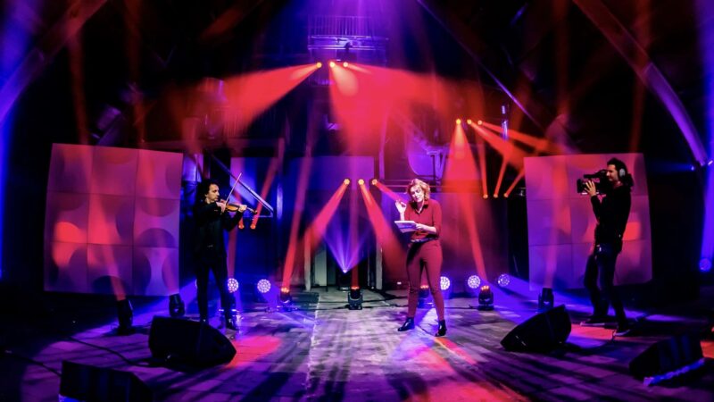 Ruimte om te raken - DeFabrique - concert - iPads - virtual events - online event