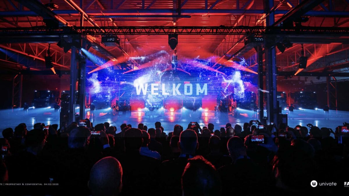 Univate - showcontrol - licht - VR - video mapping