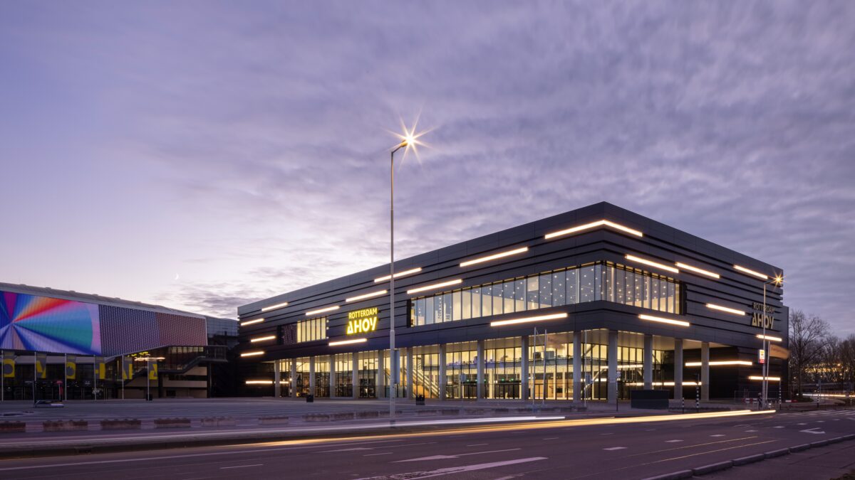 Rotterdam Ahoy - buitenkant - entree