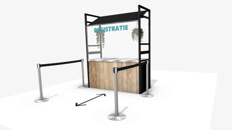 Boozed - smart - stylish - save - inrichting - styling - event - kantoor - 1,5 meter