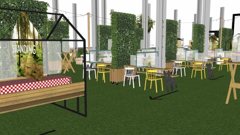 Boozed - smart - stylish - save - inrichting - styling - event - kantoor - 1,5 meter