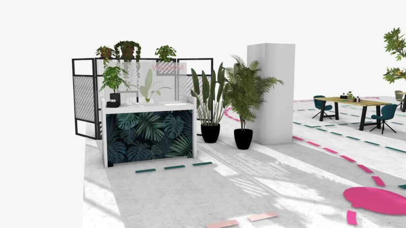 Boozed - smart - stylish - save - inrichting - styling - event - kantoor - 1,5 meter