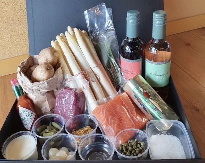 Moederdagbox - Van der Linde Catering - catering - evenementen - online events - hybride events - boxen - food