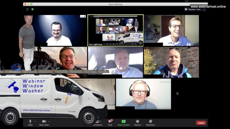 Tom Sligting - acteur - moderator - host - webinar - meeting - acteur - online meeting