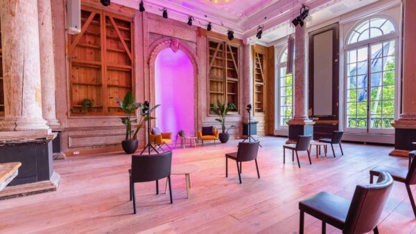 Event Inspiration - Congresopstelling voor hybride events bij Amerpodia (foto- LJM_LennertAntonissen)
