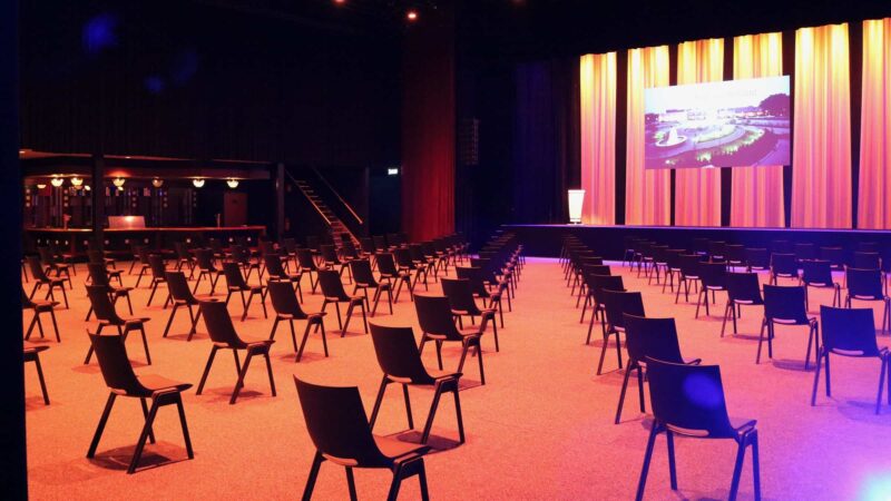 Event Inspiration - Zaal Passe Partout bij Hart van Holland met een coronaproof zaalopstelling