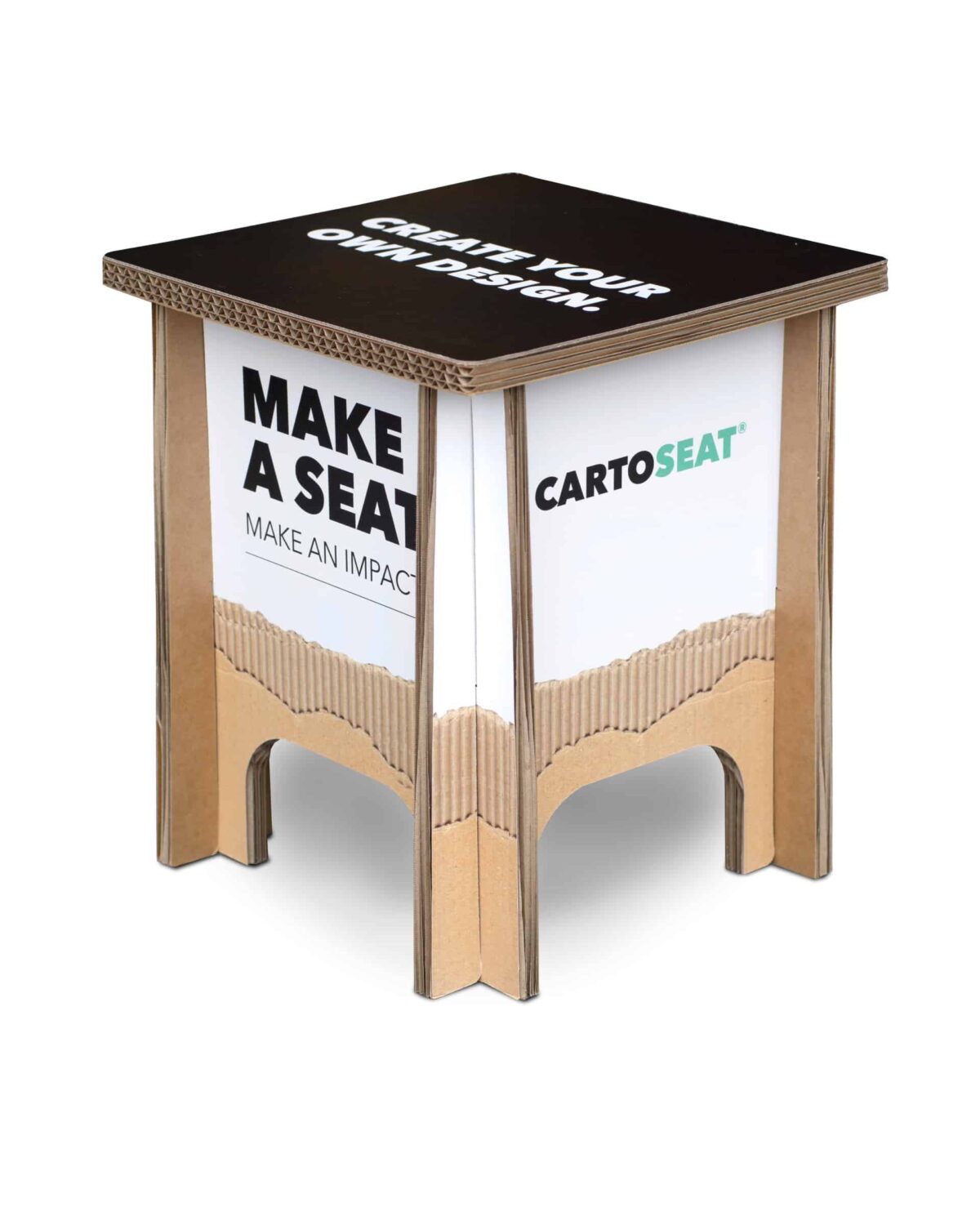Cartoseat kartonnen krukje