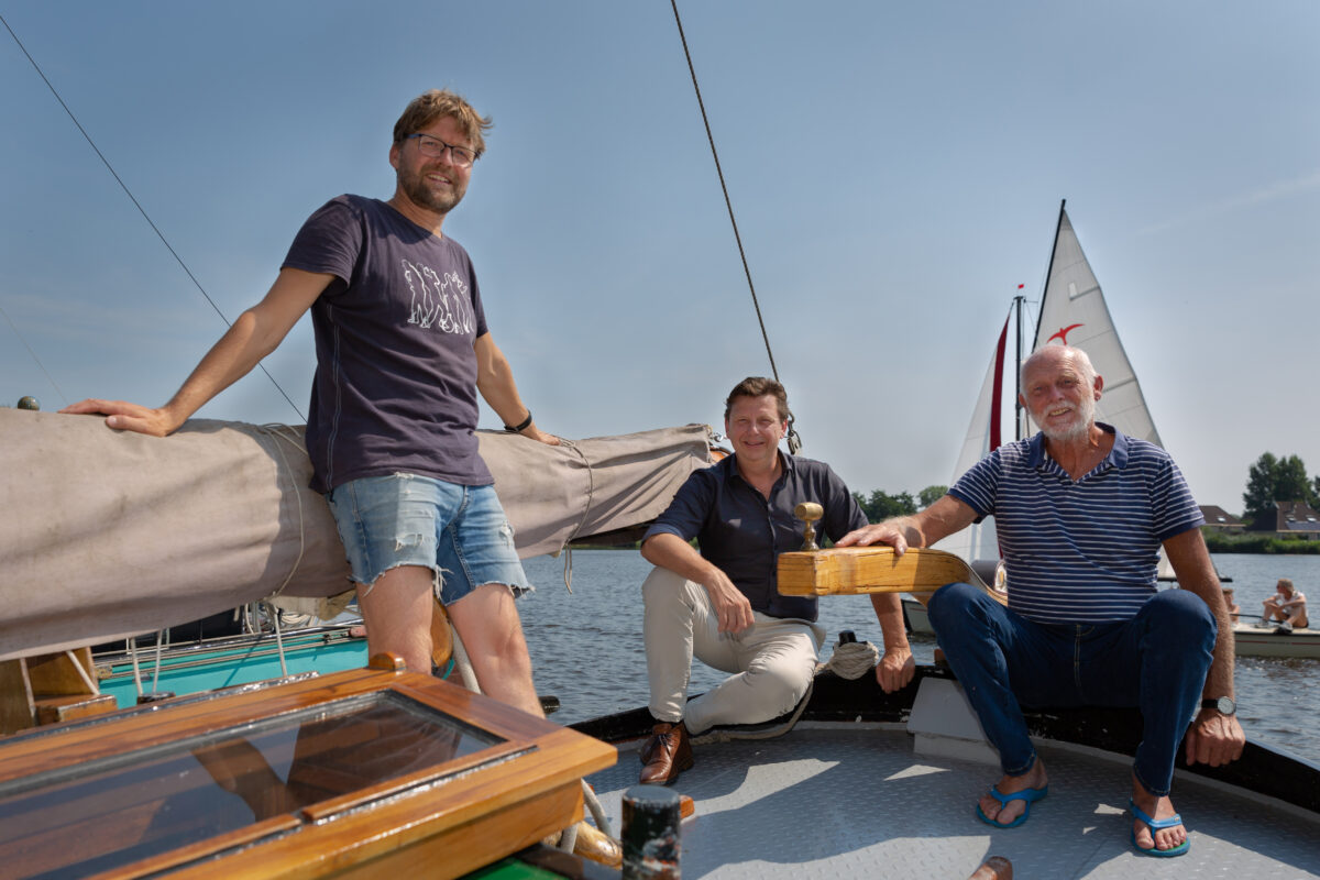 Annage - 3 mannen op een schip - Marieke Balk Fotografie