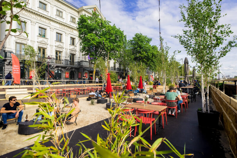 Carré Terras op de Amstel is genieten in hartje Amsterdam