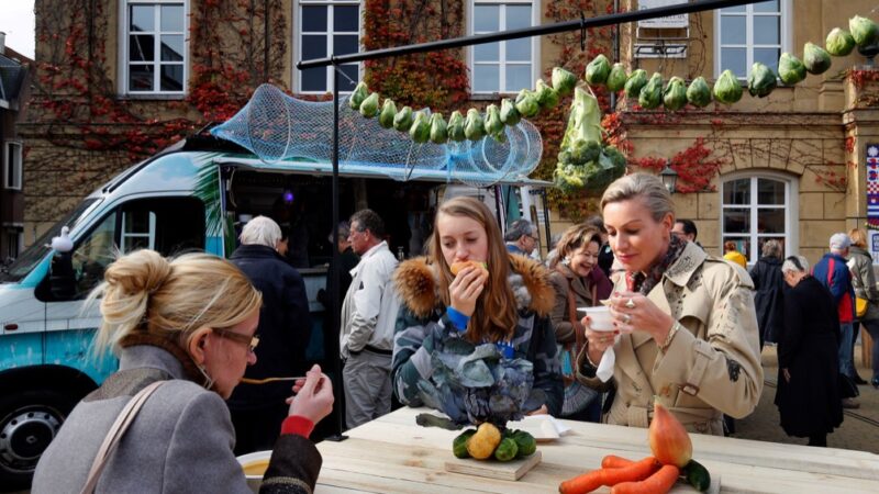 Eventstyling met kromme groentes - B.YE 2