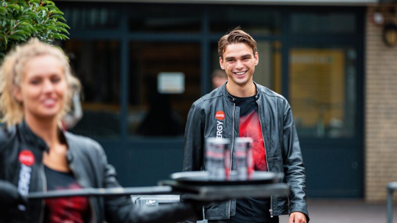 Merkactivatie Coca Cola energiedrank door Chase (Photo: Marco Scheurink)