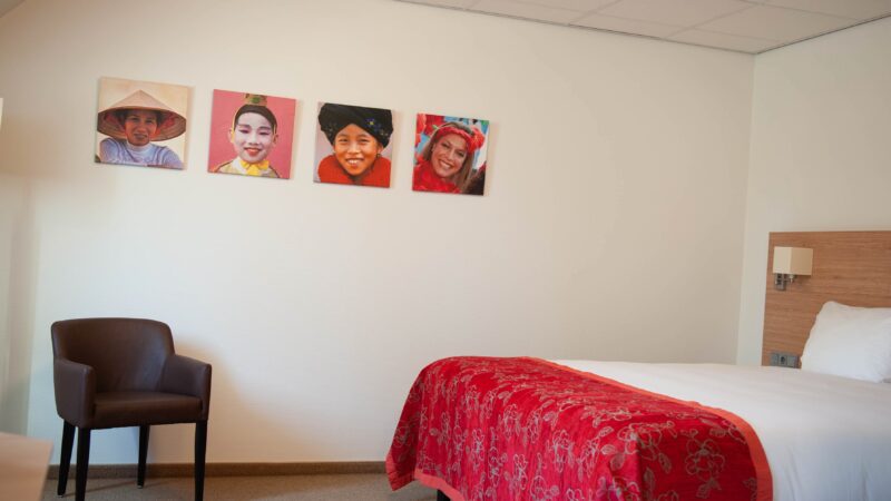 Hotelkamer bij Kontakt der Kontinenten