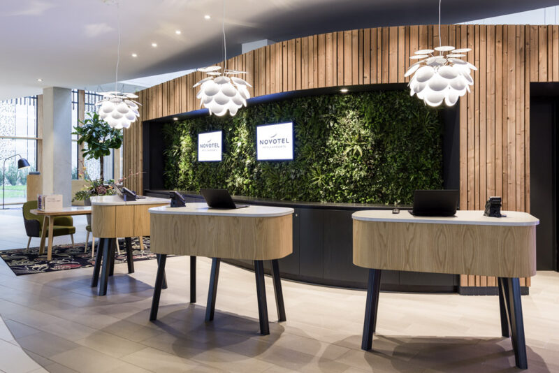 Novotel Amsterdam Schiphol Airport incheckbalie