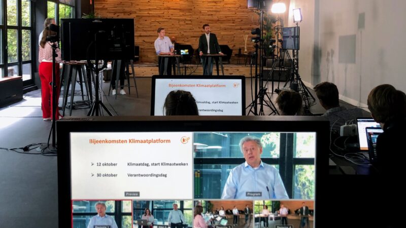 Klimaat platform online seminar We Are Live