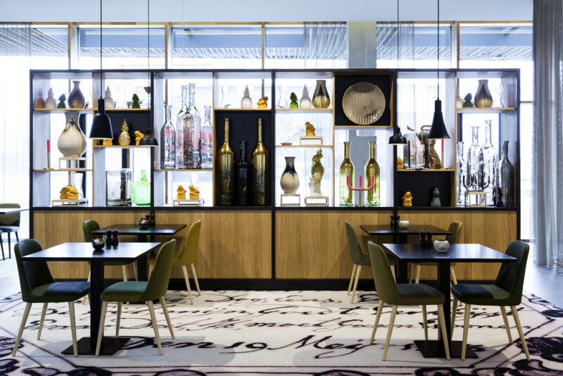 Novotel Amsterdam Schiphol Airport lobby restaurant area