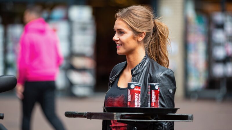 Merkactivatie Coca Cola energiedrank door Chase (Photo: Marco Scheurink)