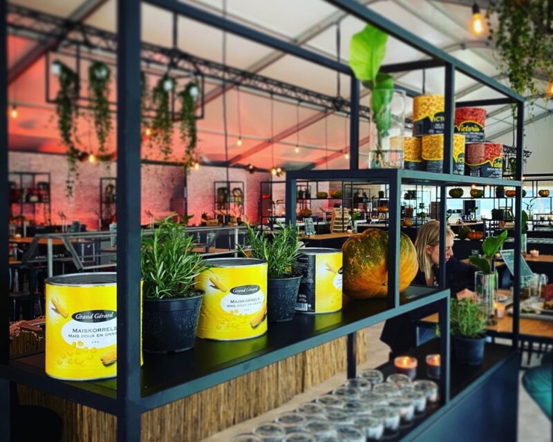 Restaurant op camping Natuurlijk Glamping