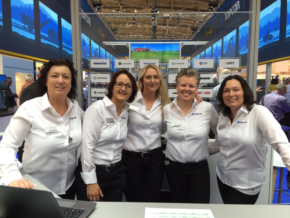 Topcon beursstand voor corona